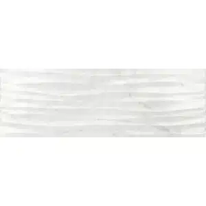 I39BYMAR RIV MARBLE ONDA WHITE 25X75 I T. D